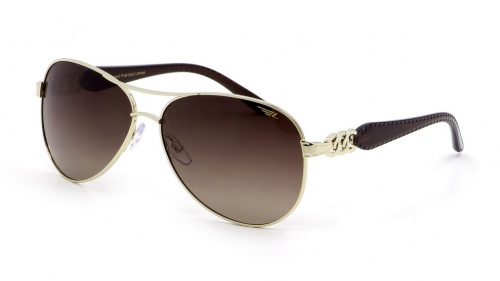 Солнцезащитные очки Legna для женщин поляризационные авиаторы овальные S4406 B